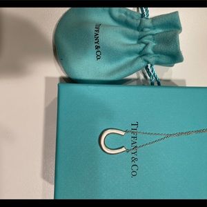 Tiffany Horseshoe Pendant Necklace